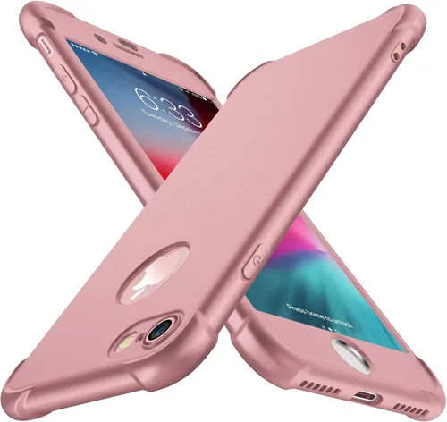 Vista 18 de ORETECH - Funda diseñada para iPhone 5/5S / SE (2016), con [2 protectores de pantalla de vidrio templado] cuerpo completo de 360° para iPhone SE