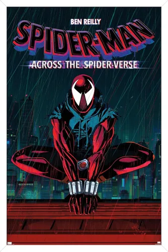 Vista 10 de Trends International Marvel Spider-Man: Across The Spider-Verse - Póster de pared de una hoja de Ben Reilly, 34 pulgadas de largo x 22.4 W, versión