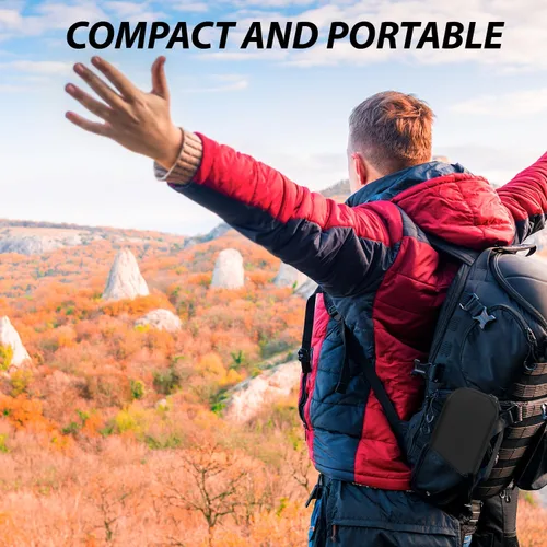 Vista 2 de Funda rígida de EVA compatible con Bose SoundLink Flex de 2ª generación/Bose SoundLink Flex altavoz Bluetooth, impermeable, a prueba de golpes y a