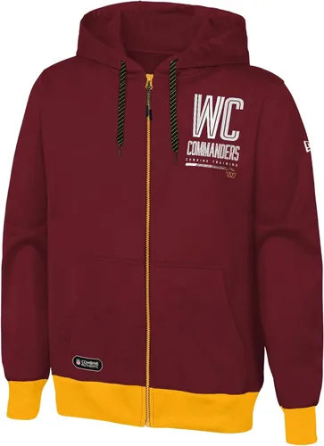 Vista 31 de Outerstuff NFL - Sudadera con capucha para hombre con cremallera completa en colores del