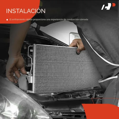 Vista 7 de Condensador de aire acondicionado A-Premium compatible con Mazda