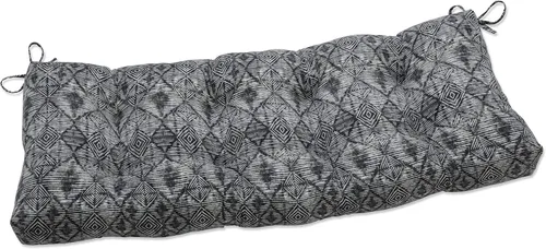 Vista 8 de Pillow Perfect Outdoor Cojín Nesco Stone de 16.5 pulgadas, 16.5 x 16.5 x 5, negro