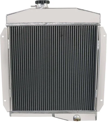 Vista 4 de Radiador de aluminio de 3 filas para Jeep Willys 1955/1959-71 Jeep CJ3 CJ5 CJ6 2.2L 3.7L MT