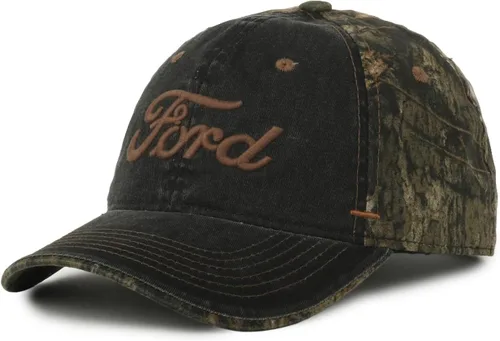 Vista 8 de Ford - Gorra de béisbol negra con diseño de camuflaje de Mossy Oak Country
