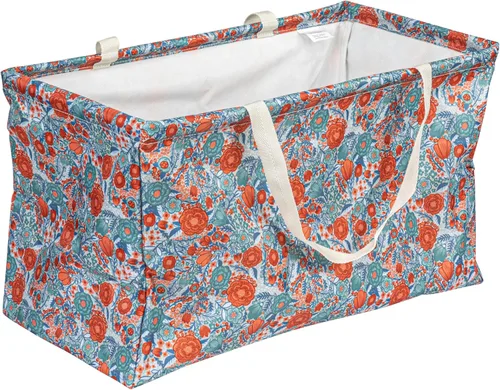 Vista 16 de Household Essentials 2212-1 Krush - Bolsa multiusos de lona reutilizable para compras de comestibles y lavandería, color negro
