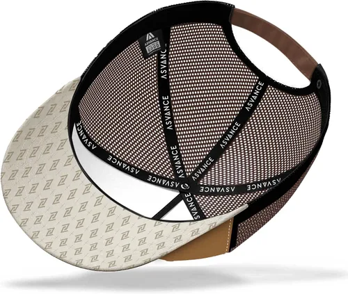 Vista 5 de Asvance Trucker Hat - Mesh Back Baseball Cap for Mens, Womens - Premium Farm Animals Embroidered Hats - Gift for Dad, Mom