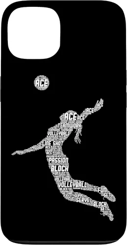 Vista 7 de Funda para iPhone 17 de voleibol para adolescentes y mujeres