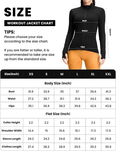 Vista 6 de QUEENIEKE Chaquetas de correr para mujer con cremallera, chaquetas atléticas ajustadas para entrenamiento, gimnasio, yoga, pista, con bolsillos