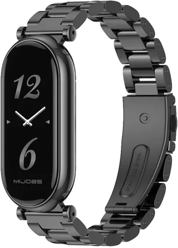 Vista 14 de Correa para Xiaomi Mi Band 10/9/8, Correa de Reemplazo Transpirable para Mi Fit Band 9, Correas de Pulsera Inteligente, Pulsera de Tobillo para Negro