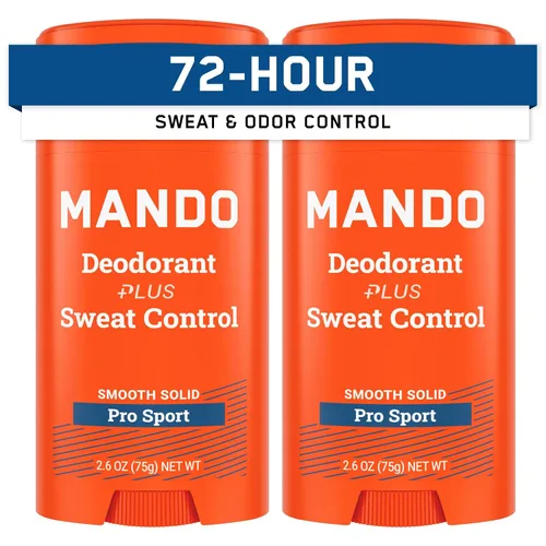 Vista 13 de Mando Desodorante antitranspirante para hombres - Barra de 2.6 oz - Bourbon, paquete de 2