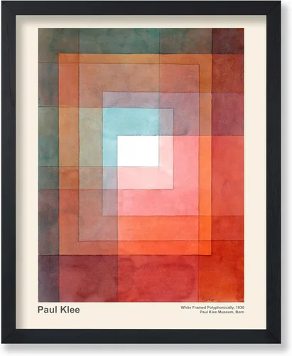 Vista 57 de Poster Master Póster vintage de Paul Klee – Impresión retro de cómicos – Arte de dibujo – Arte abstracto – Regalo para hombres y mujeres – Estilo-09