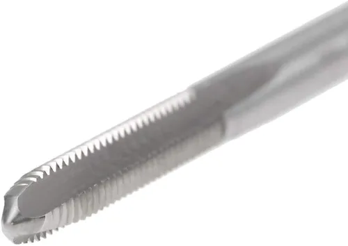 Vista 5 de uxcell Macho de la máquina #6-40 UNF Rosca 2B Clase 3 Flautas Tornillo de acero de alta velocidad roscado herramienta de roscado 2pcs