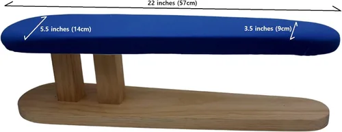 Vista 3 de Cutex Tablero de madera acolchado de 22 pulgadas compatible con tabla de planchar a medida para plancha de vapor