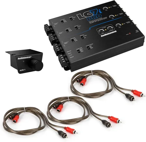 Vista 5 de Elite Audio AccuBASS - Kit convertidor de salida de línea de 2 Ch - Procesador LC2iPro y cable RCA sin oxígeno de 17 pies