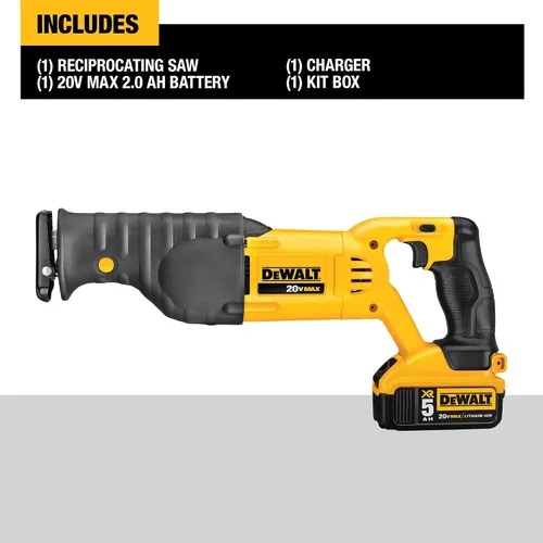Vista 2 de DEWALT DCS380P1 Kit de sierra circular con batería de iones de litio 20V MAX