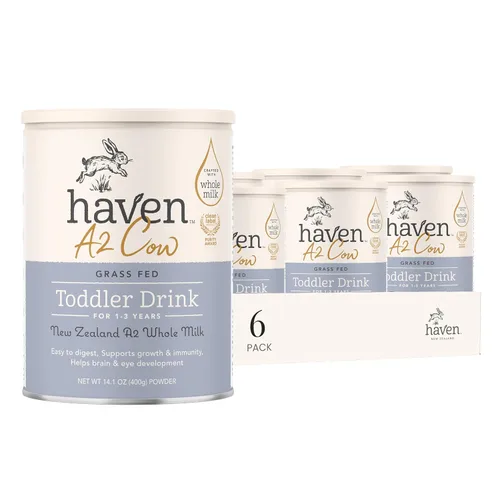 Vista 12 de Haven Fórmula de Cabra para Niños Pequeños, Leche de Cabra Entera en Polvo de Cabras Alimentadas con Pasto para Niños Pequeños con Probióticos