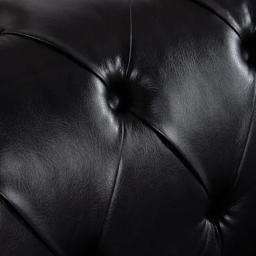 Vista 6 de KEVINSPACE - Sofá de 3 plazas de 84.06" para sala de estar, sofá Chesterfield moderno, mueble de tres asientos, sofá Chesterfield clásico con 84.06