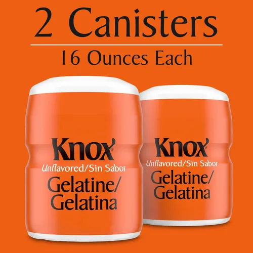 Vista 3 de Knox Knox Gelatin noavored, 16 oz. (Paquete de 2)