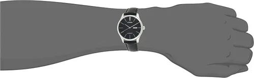 Vista 4 de Citizen NH8350-08E Reloj automático con correa de cuero para hombre con esfera negra y fecha de día, Reloj automático