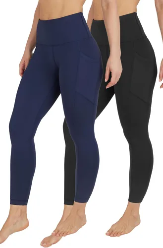 Vista 97 de 90 Degree By Reflex - Pantalones deportivos de yoga para mujer Power Flex