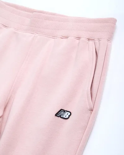 Vista 4 de New Balance Conjunto deportivo para niña, conjunto de 2 piezas con capucha de forro polar y pantalones deportivos para niños (5-16)