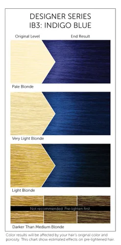 Vista 3 de IB3 Indigo Blue Bigen Designer Series - Coloración de cabello semipermanente (paquete de 3)