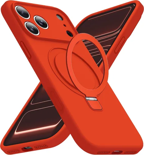 Vista 20 de Funda diseñada para iPhone 11 con soporte magnético invisible Compatible con Mag-Safe, a prueba de caídas de grado militar, a prueba de golpes