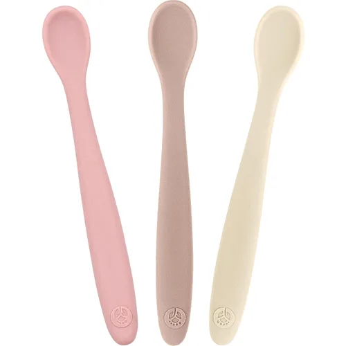 Vista 16 de WeeSprout Cucharas de silicona para bebé, utensilios de alimentación infantil de primera etapa con punta suave, utensilios de cocina flexibles
