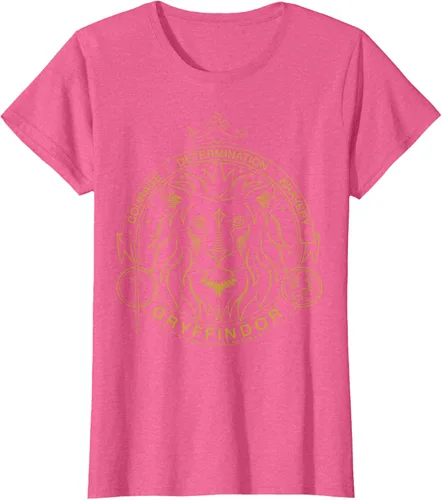 Vista 20 de Harry Potter Camiseta Gryffindor Line Art Lion Symbol, Negro