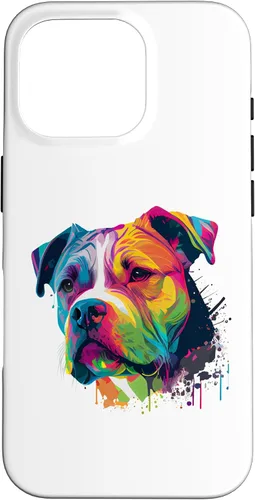 Vista 20 de Colorful American Bulldog American Bully Men Women Case for iPhone 17