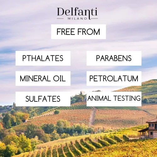 Vista 4 de Delfanti-Milano • COLÁGENO con VITAMINA C & ELASTINA • Esculpir y levantar • Crema de día antienvejecimiento • Hidratante facial y cuello • Hecho