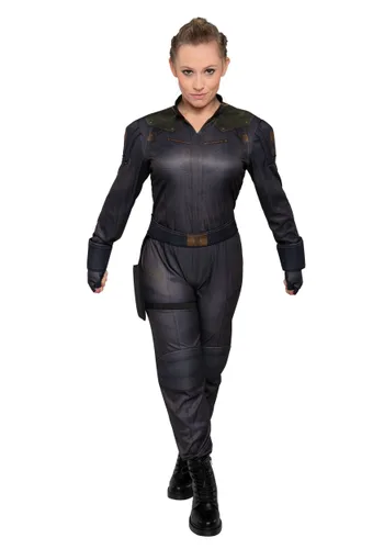 Vista 3 de Disfraz Deluxe de Yelena Thunderbolts para Mujer de Marvel Multicolor