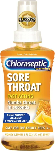 Vista 14 de Chloraseptic - Spray para el dolor de garganta, sabor a cereza, 6 fl oz (177 ml)