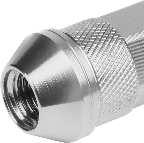 Vista 4 de J2 Engineering LN-T7-026-15-SL 7075 Aluminio M12 x 1.5 0.984 in OD / 2.756 in 20x Tuerca de llanta + 1 llave