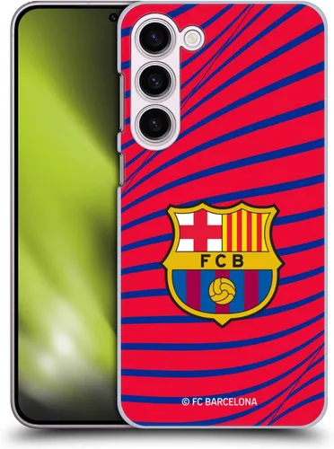 Vista 12 de Head Case Designs Funda rígida con licencia oficial del FC Barcelona Barca Crest Graphics compatible con Samsung Galaxy S23+ 5G