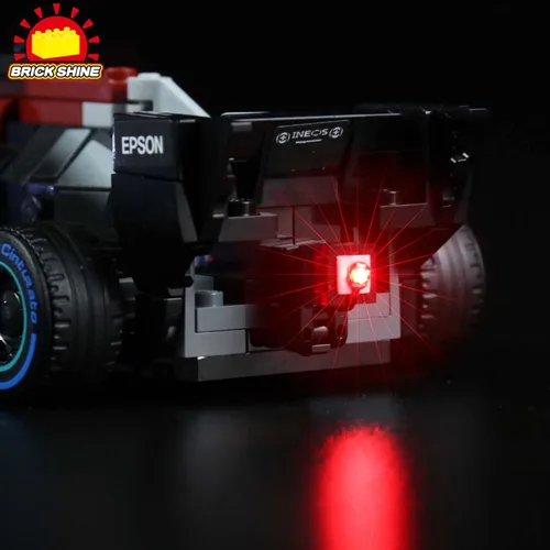 Vista 8 de Kit de luces para Lego Speed Champions Mercedes AMG 76909 (Lego Set no incluido) (Classic)