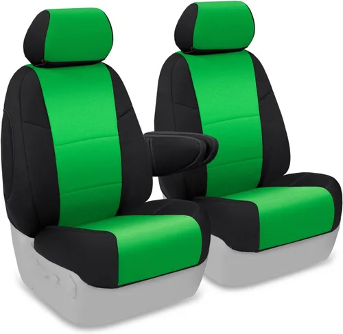 Vista 46 de Coverking - Funda para asiento de cubo para Chevrolet Suburban 1500/2500, color negro