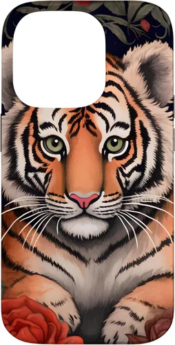 Vista 17 de Red Roses Tiger Cub Case for iPhone 17
