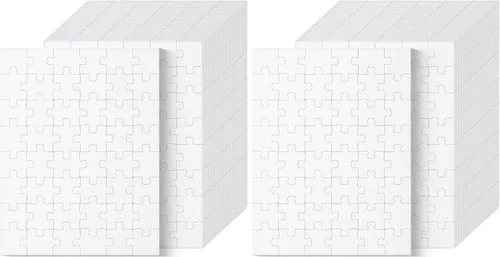 Vista 23 de Mr. Pen - Rompecabezas en blanco, paquete de 5, 100 piezas/paquete, 10.6" x 14.2" pulgadas, rompecabezas blanco, rompecabezas en blanco