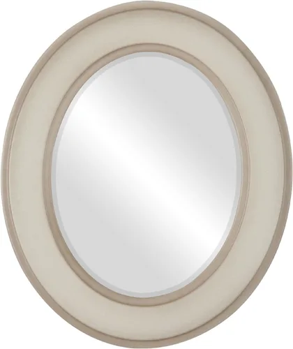 Vista 25 de ovalandroundmirrors. com Oval Espejo biselado en un estilo Montreal champaña Oro marco