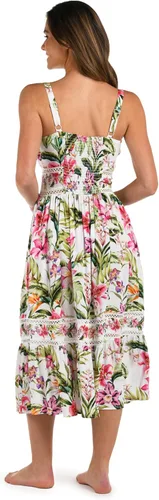 Vista 22 de La Blanca Vestido midi para cubrir el traje de baño para mujer