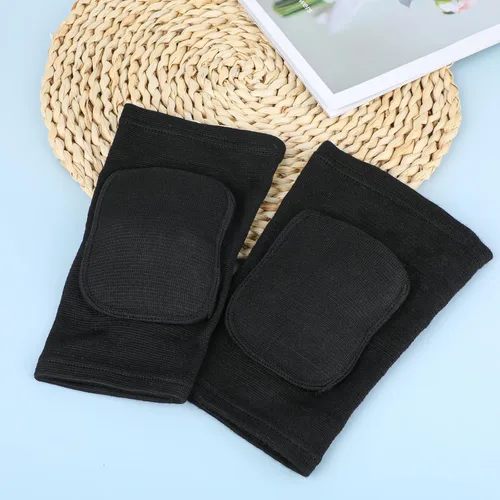 Vista 6 de Sibba Rodillera para Niños, Rodillera Elástica Transpirable, Protector de Rodilla de Esponja Acolchada Antideslizante para Voleibol, Danza, Correr