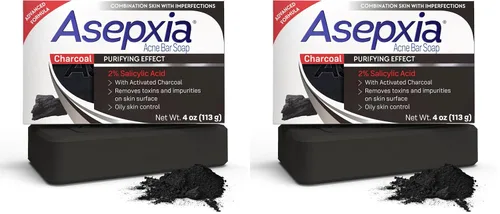 Vista 9 de Asepxia jabón limpiador de carbón 4oz