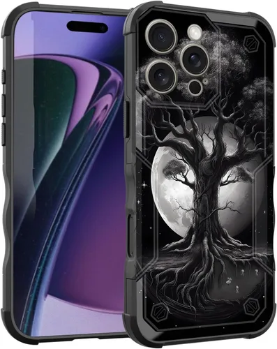 Vista 123 de Funda para iPhone Air, [doble capa] [protección contra caídas de grado militar de 10 pies] Funda resistente a prueba de golpes para iPhone Air