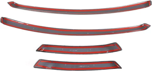 Vista 9 de Ajuste interior del panel de la puerta del coche para BMW 3 series E90 E93 2005-2012 accesorios del coche, ABS, 4PCS (fibra de carbono) -PS. Pls