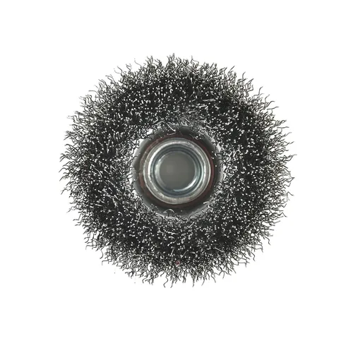 Vista 7 de A A IN Paquete de 2 ruedas de alambre para amoladora angular, cepillo de rueda de alambre de 3 pulgadas con eje roscado de 5/8"-11 para amoladora