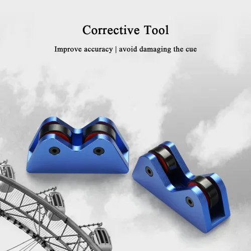 Vista 2 de Billiard Cue Straightness Checker, Pool Cue Lathe Equipment, Pool Billiards Cue Roller Straightening Tester Checker Roller Inspect Tool