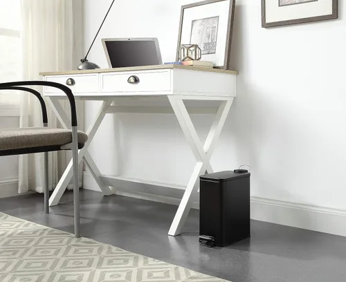 Vista 3 de SunnyPoint Cubo de basura pequeño de 5 litros (1.32 galones) con cubos interiores de plástico; baño rectangular, oficina, cocina y dormitorio, paso