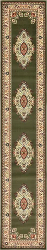 Vista 96 de Unique Loom - Alfombra de área estilo persa tradicional de la colección Reza, de 2 pies 2 pulgadas x 3 pies, colores negro y beige