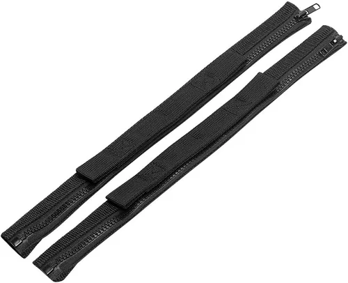 Vista 3 de VOFONO 2 correas de control de limitación de puerta ajustables resistentes y resistentes con cremallera para Jeep Wrangler Tj Jk Jl 2000 a 2018